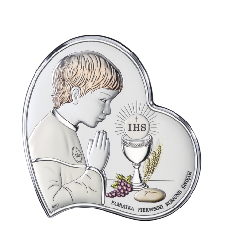Obrazek Pamiątka Pierwszej Komunii Świętej DS03/2XCO, 14x14 @