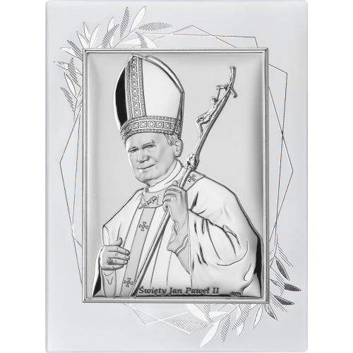 Obrazek Święty Jan Paweł II NA OZDOBNYM PANELU DS16FO/2, 15x20 @