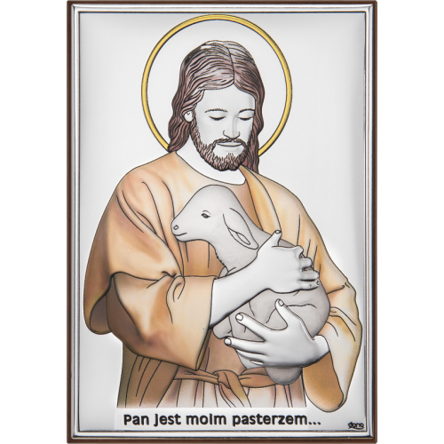 Obrazek Pan jest Moim Pasterzem - KOLOROWY DS29/1C, 7x10 @