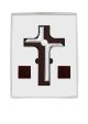 Krzyż stojący zestaw 6410/SET, 13x19