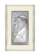 Obrazek Św. Jan Paweł II  NA JASNYM DREWNIE 6744/2XFB, 16x25 @