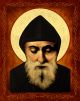 Ikona prosta Święty Charbel Makhlouf IKPD-21, 25x31