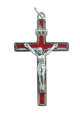 Krzyż Metalowy Czerwony CB40SN/RS