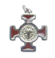 Krzyż Benedyktyński Metalowy Brązowy CN2115MA