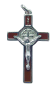 Krzyż Benedyktyński Metalowy Brązowy CSB50SN/MA