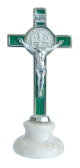 Krzyż Metalowy Stojący Zielony CSB85SB/VE