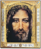 Ikona Oblicze Jezusa Chrystusa Całun CU009/3, 24x29