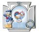 Ramka Disney D264/4C Kaczor Donald, 25x23