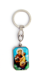 Brelok metalowy Święty Antoni / Święty Krzysztof 5329/P2/ANT