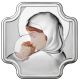 *Obrazek Madonna z dzieciątkiem AE0206/3D, 32x32