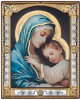 Ikona Madonna z dzieciątkiem CU007/1, 12x14