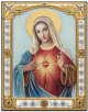 Ikona Niepokalane Serce Maryi CU024/1, 12x14