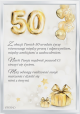 Pamiątka na 50 Urodziny ET120/3, 12x17