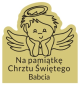 Grawer Pamiątka Chrztu Świętego G1D/O