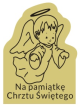 Grawer Pamiątka Chrztu Świętego G2/O