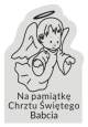 Grawer Pamiątka Chrztu Świętego G2D