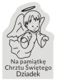 Grawer Pamiątka Chrztu Świętego G2E