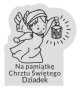 Grawer Pamiątka Chrztu Świętego G3E