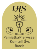 Grawer Pamiątka Pierwszej Komunii Świętej G5D/O, 4x6