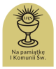 Grawer Pamiątka Pierwszej Komunii Świętej G7/O, 4x6