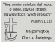 Grawer Pamiątka Chrztu Świętego GR1, 6x4