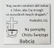 Grawer Pamiątka Chrztu Świętego GR1D, 6x4