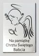 Grawer Pamiątka Chrztu Świętego GR2D, 4x6