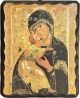 *Ikona Madonna z dzieciątkiem O40, 22x27
