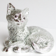 Figurka Kotek ST160, 7x6